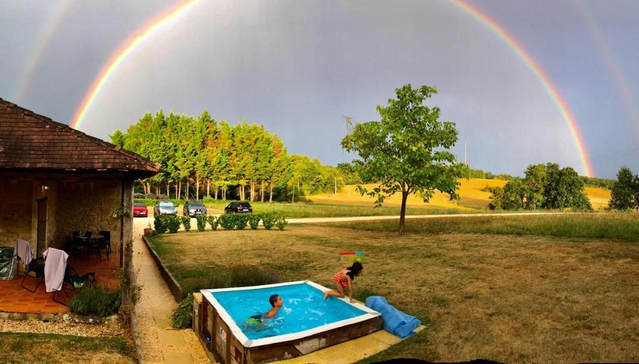 Villa Le Nid De Faucons Lalinde Esterno foto