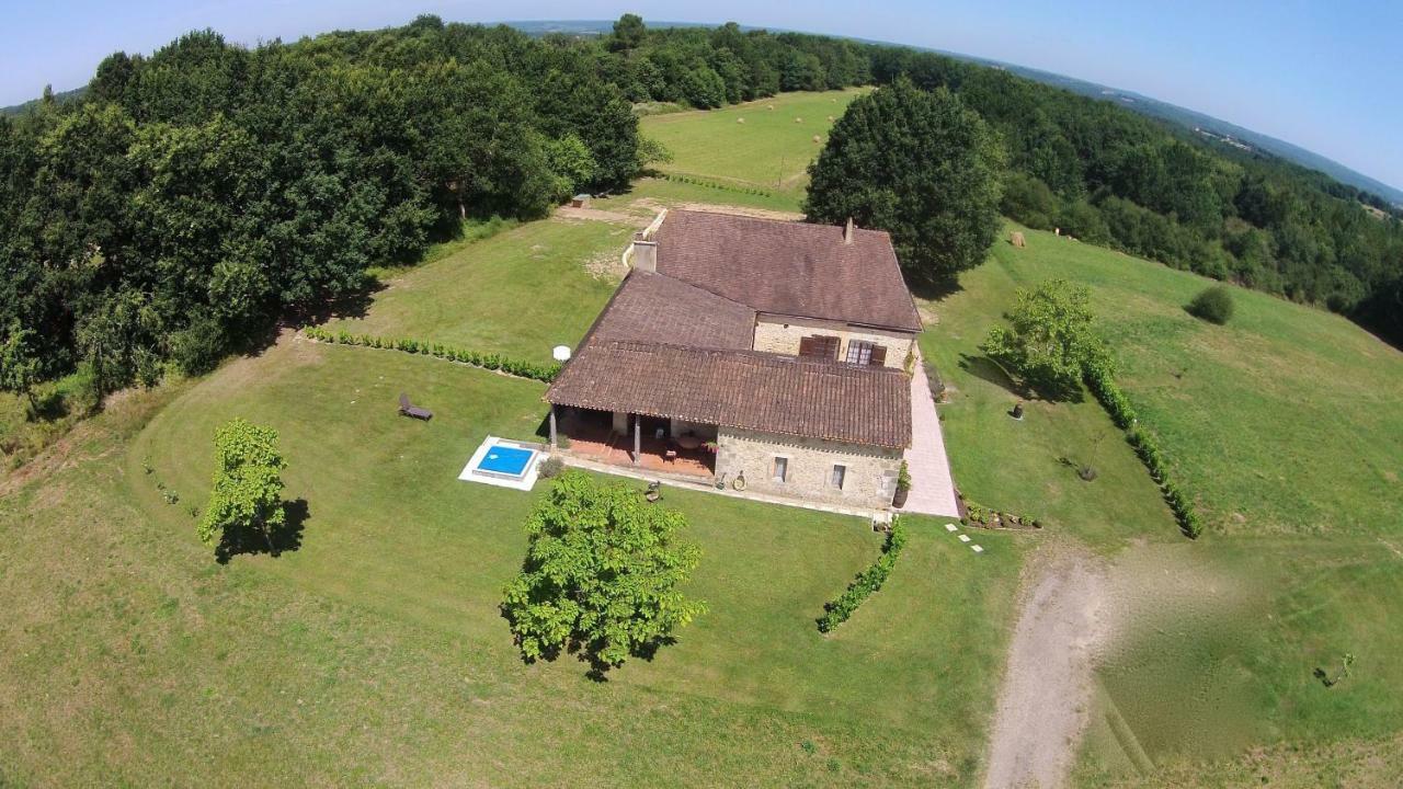 Villa Le Nid De Faucons Lalinde Esterno foto